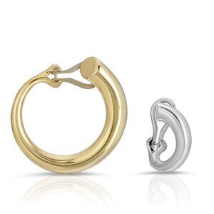 Charlotte Chesnais Monie S + M Earrings Cip on earrings.
